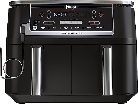 Chefman Multifunctional Digital Air Fryer vs Ninja DZ401 Foodi 10 Quart 